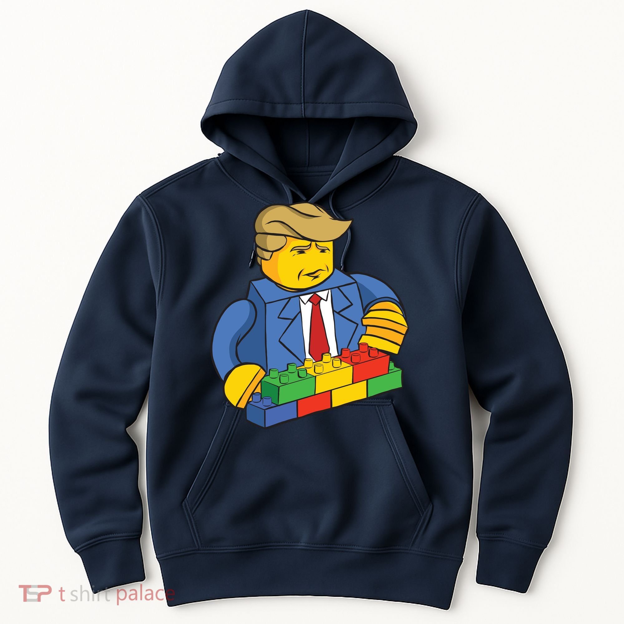 Donald Trump Building Wall Funny Toy Hoodie