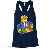 Donald Trump Building Wall Funny Toy Women's Tank Top thumb 0