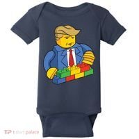 Donald Trump Building Wall Funny Toy Baby Bodysuit thumb 0