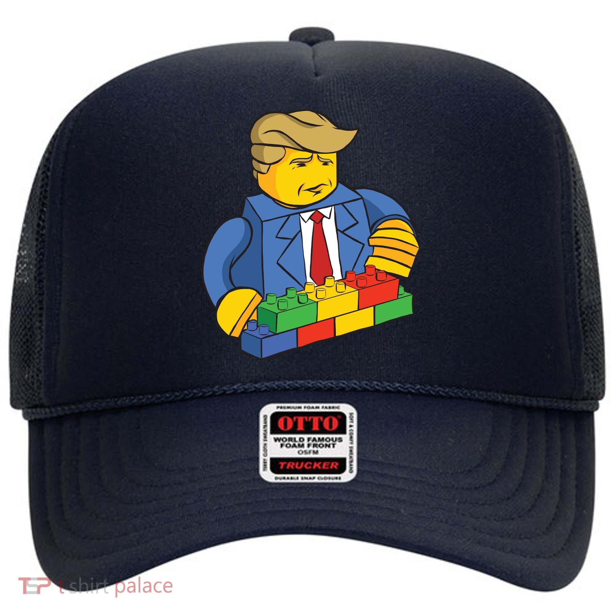 Donald Trump Building Wall Funny Toy Hat