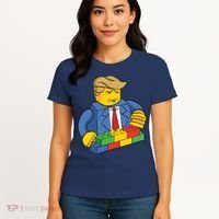 Donald Trump Building Wall Funny Toy Women's T-Shirt thumb 4