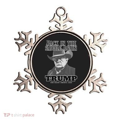 Donald Trump Back In The Saddle Again Ornament