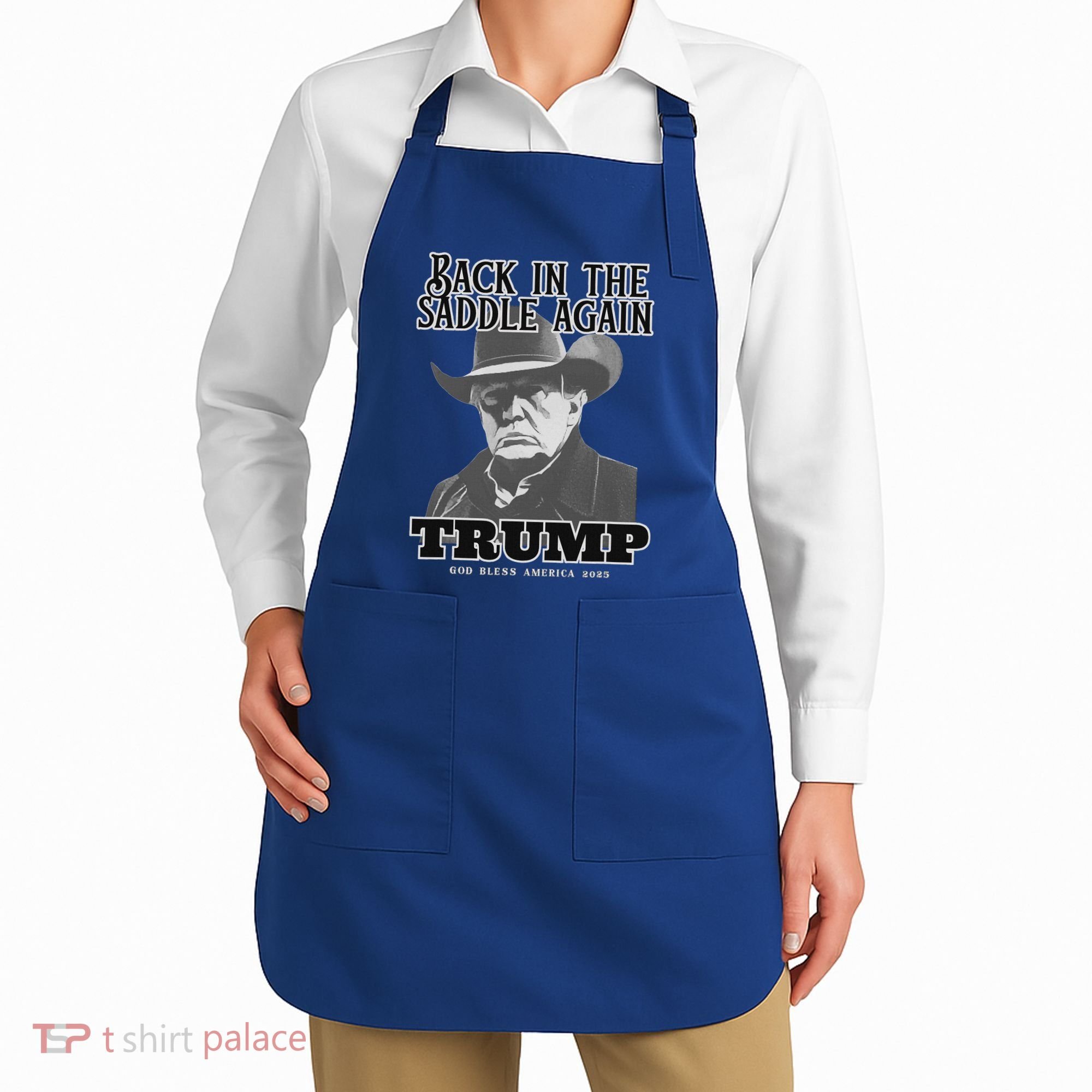 Donald Trump Back In The Saddle Again Apron