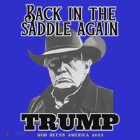 Donald Trump Back In The Saddle Again Apron thumb 3