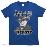 Donald Trump Back In The Saddle Again T-Shirt thumb 0