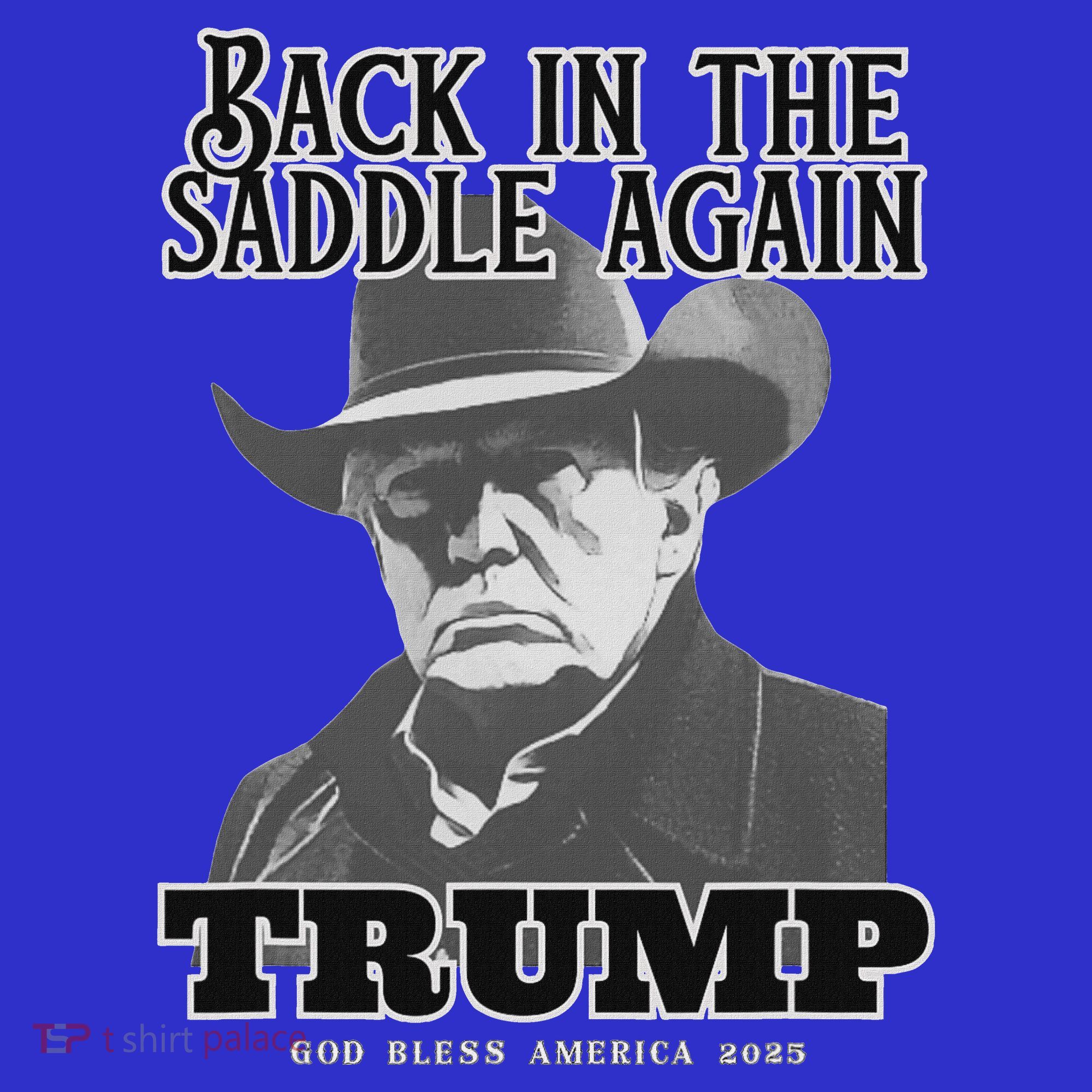 Donald Trump Back In The Saddle Again Coaster