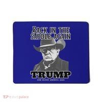 Donald Trump Back In The Saddle Again Mousepad thumb 0