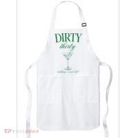 Dirty Thirty Birthday Social Club Retro Green Martini Apron thumb 0