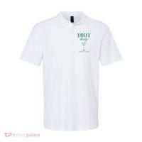 Dirty Thirty Birthday Social Club Retro Green Martini Polo thumb 0
