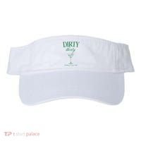 Dirty Thirty Birthday Social Club Retro Green Martini Visor thumb 0