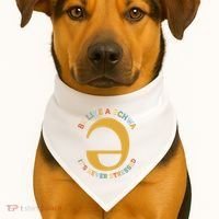 Dyslexia Teacher Be Like A Schwa Its Never Stressed USA-Made Doggie Bandana thumb 1