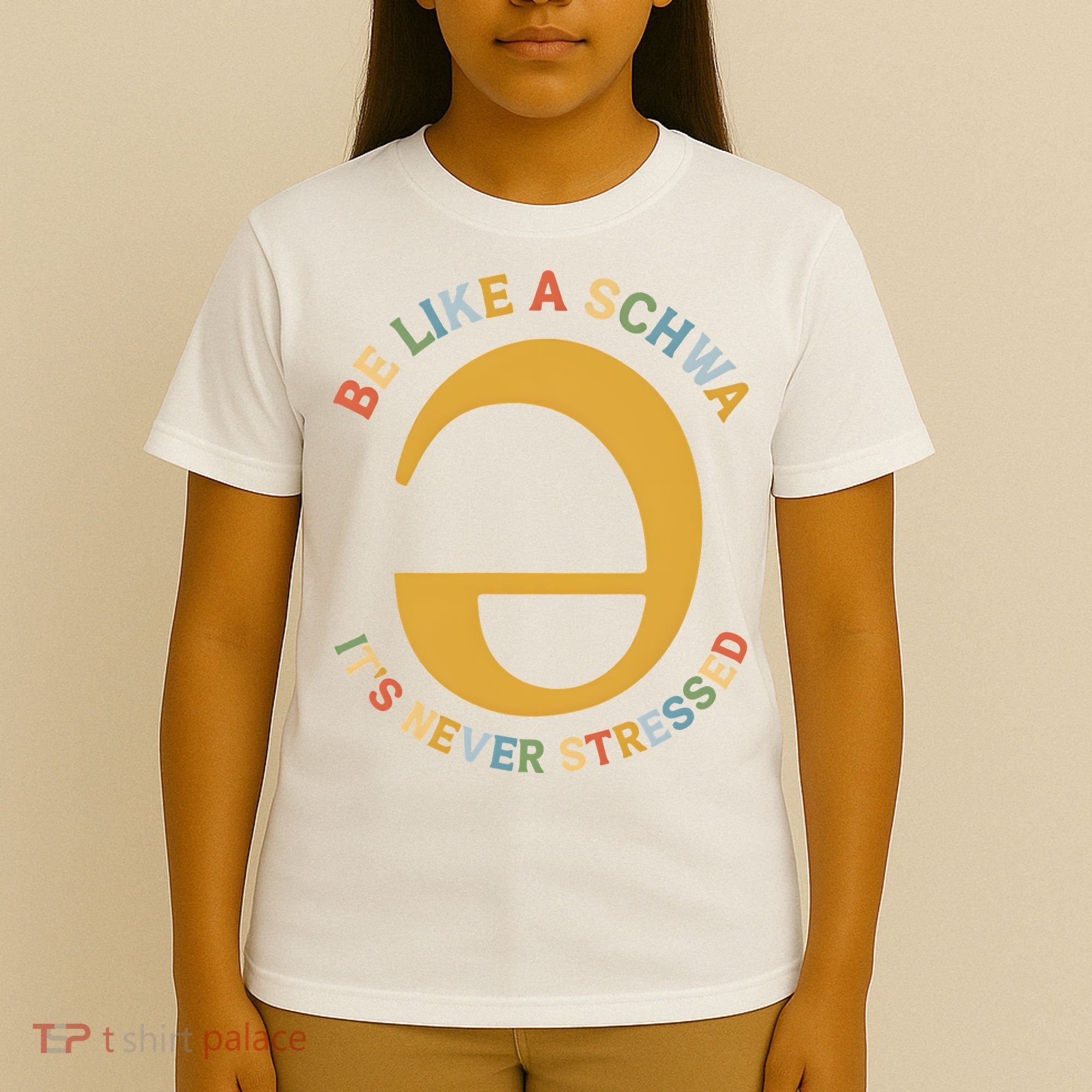 Dyslexia Teacher Be Like A Schwa Its Never Stressed T-Shirt