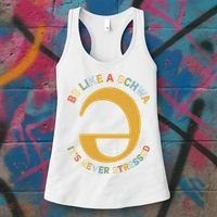 Dyslexia Teacher Be Like A Schwa Its Never Stressed Women's Tank Top thumb 3