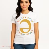 Dyslexia Teacher Be Like A Schwa Its Never Stressed Women's T-Shirt thumb 4