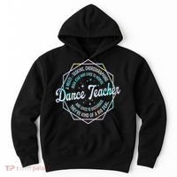 Dance Teacher Back To School Dancer Dance Instructor Tie Dye Hoodie thumb 0