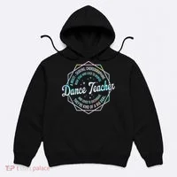 Dance Teacher Back To School Dancer Dance Instructor Tie Dye Hoodie thumb 0