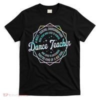 Dance Teacher Back To School Dancer Dance Instructor Tie Dye T-Shirt thumb 0