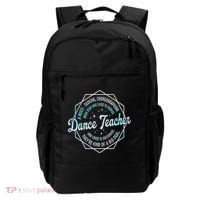 Dance Teacher Back To School Dancer Dance Instructor Tie Dye Backpack thumb 0