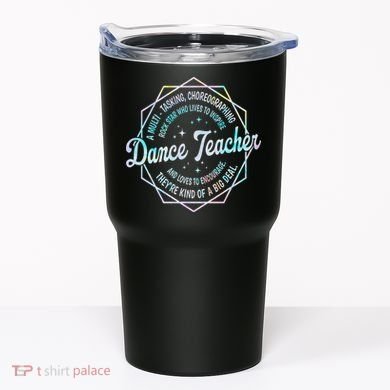 Dance Teacher Back To School Dancer Dance Instructor Tie Dye Tumbler