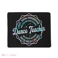 Dance Teacher Back To School Dancer Dance Instructor Tie Dye Mousepad thumb 0