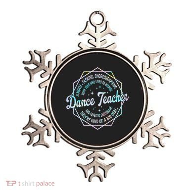 Dance Teacher Back To School Dancer Dance Instructor Tie Dye Ornament