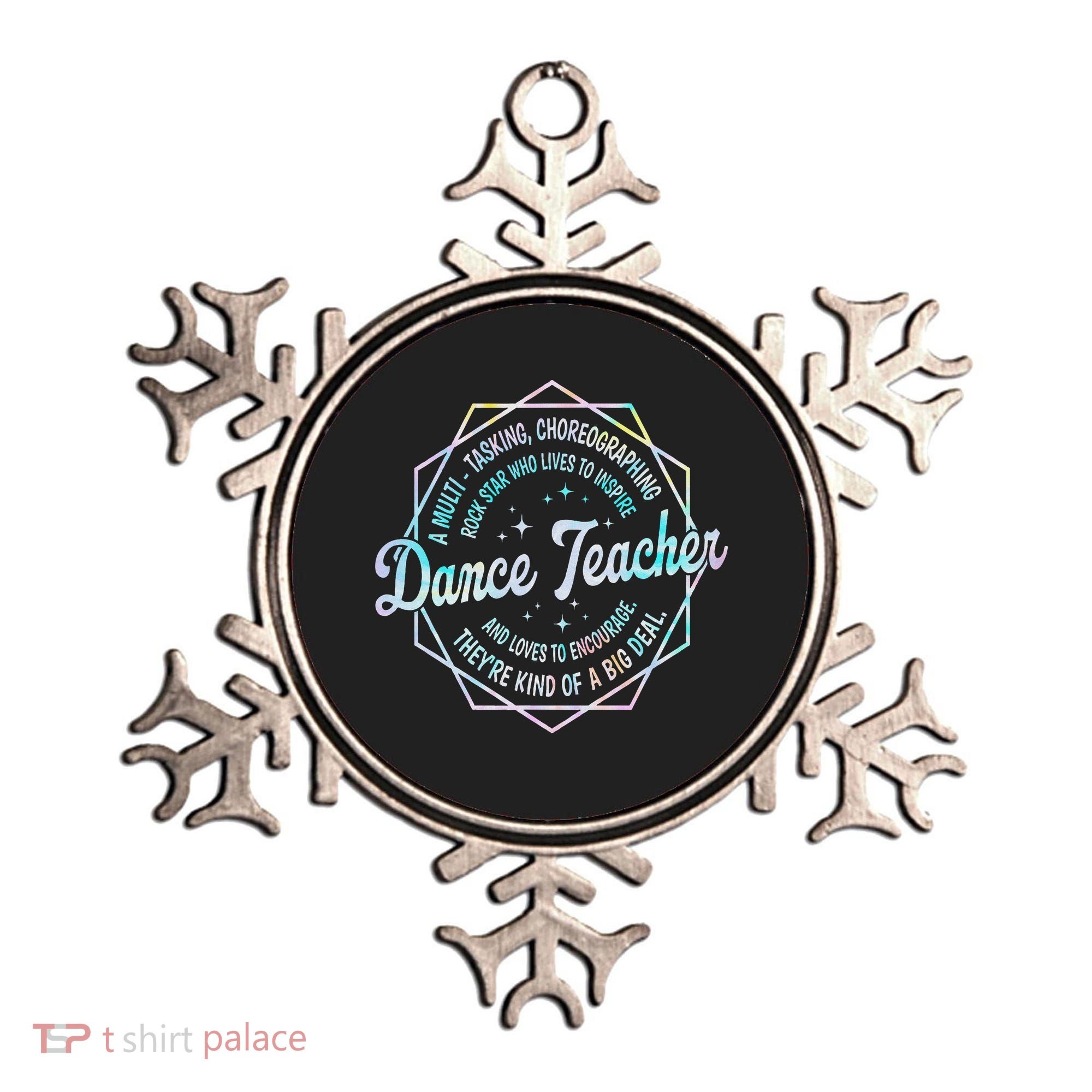 Dance Teacher Back To School Dancer Dance Instructor Tie Dye Ornament