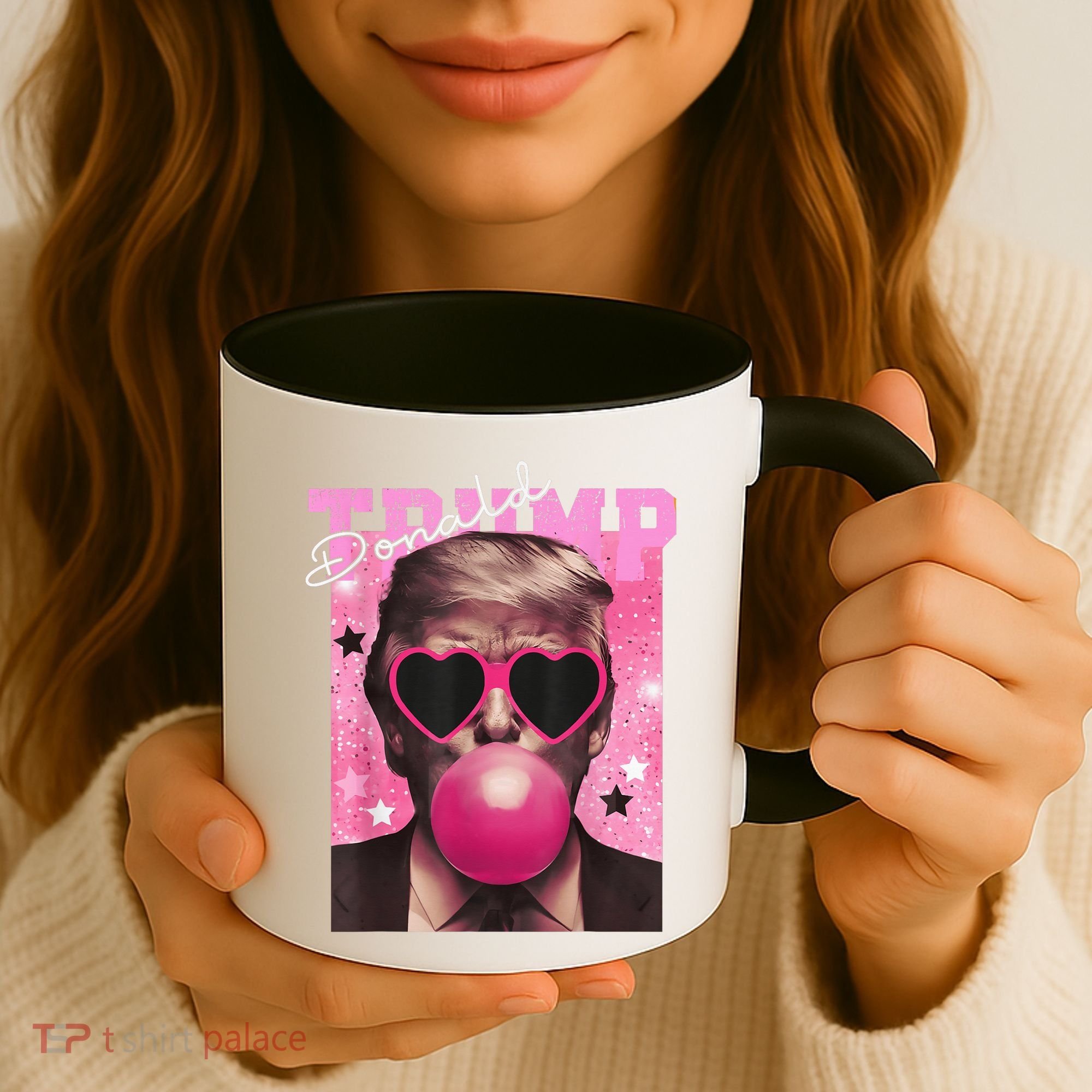 Donald Trump B.U.B.Bl.E G.U.M P.I.N.K. Sunglasses Coffee Mug