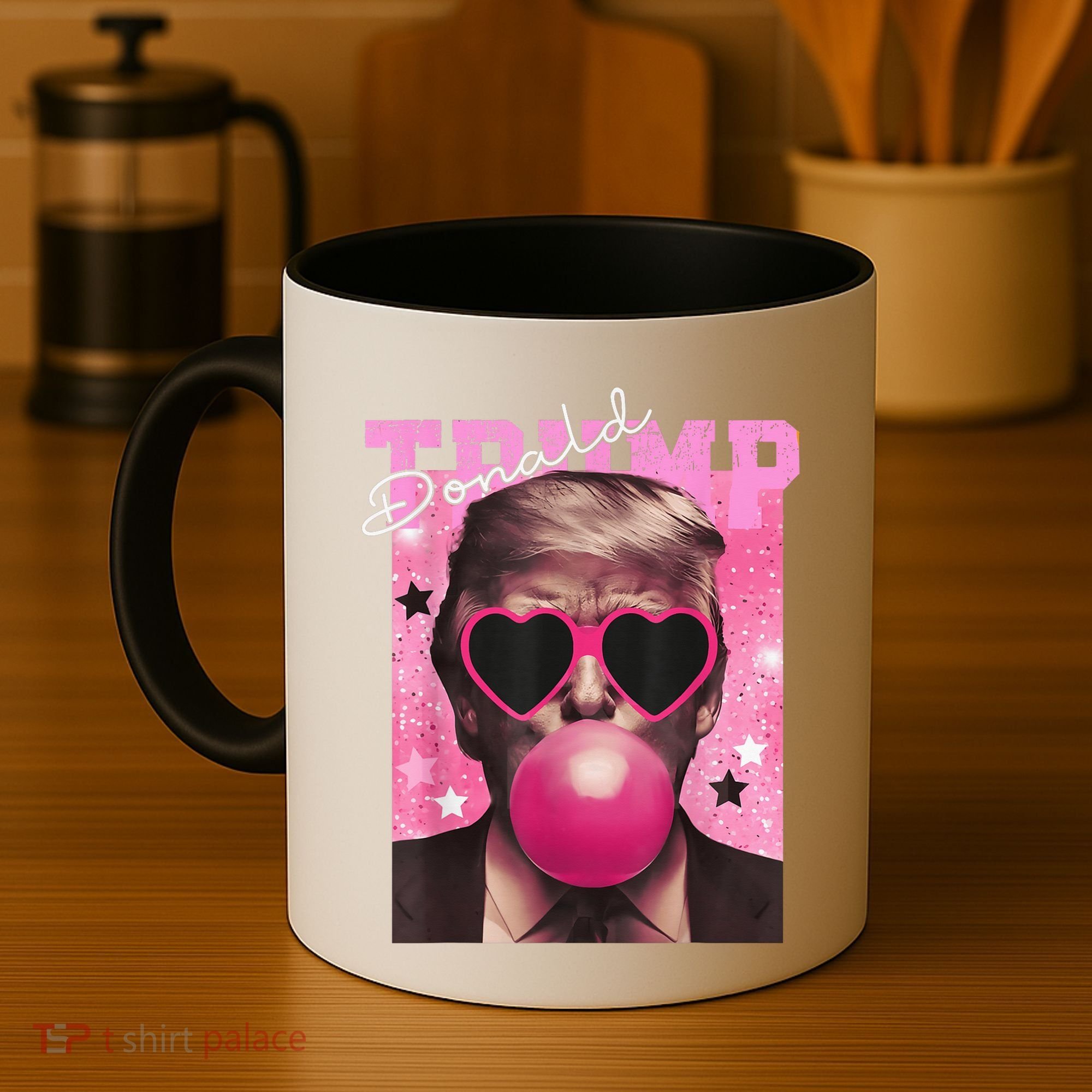 Donald Trump B.U.B.Bl.E G.U.M P.I.N.K. Sunglasses Coffee Mug