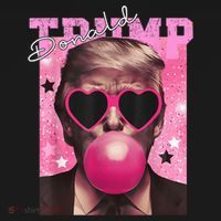 Donald Trump B.U.B.Bl.E G.U.M P.I.N.K. Sunglasses Ornament thumb 1