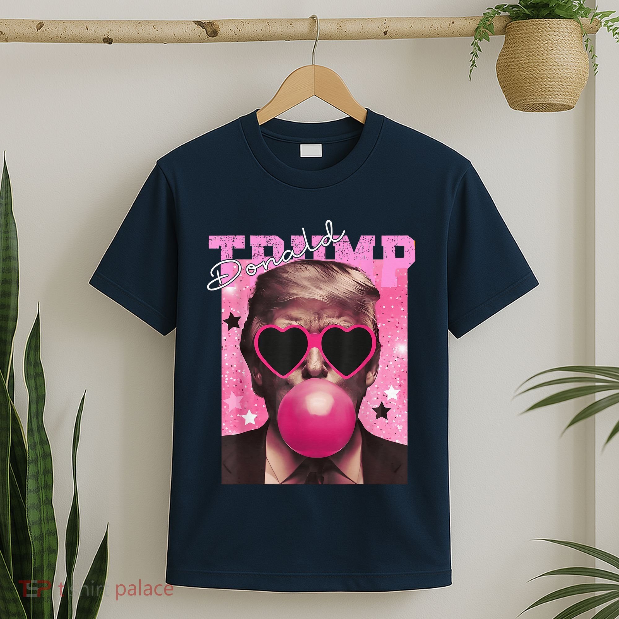 Donald Trump B.U.B.Bl.E G.U.M P.I.N.K. Sunglasses T-Shirt