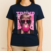 Donald Trump B.U.B.Bl.E G.U.M P.I.N.K. Sunglasses T-Shirt thumb 4