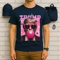 Donald Trump B.U.B.Bl.E G.U.M P.I.N.K. Sunglasses T-Shirt thumb 6