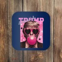 Donald Trump B.U.B.Bl.E G.U.M P.I.N.K. Sunglasses Coaster thumb 0