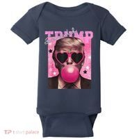 Donald Trump B.U.B.Bl.E G.U.M P.I.N.K. Sunglasses Baby Bodysuit thumb 0