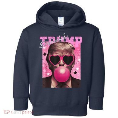 Donald Trump B.U.B.Bl.E G.U.M P.I.N.K. Sunglasses Toddler Hoodie