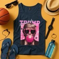 Donald Trump B.U.B.Bl.E G.U.M P.I.N.K. Sunglasses Tank Top thumb 4