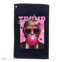 Donald Trump B.U.B.Bl.E G.U.M P.I.N.K. Sunglasses Golf Towel thumb 0