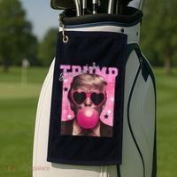 Donald Trump B.U.B.Bl.E G.U.M P.I.N.K. Sunglasses Golf Towel thumb 2