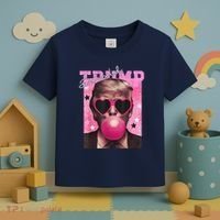 Donald Trump B.U.B.Bl.E G.U.M P.I.N.K. Sunglasses Toddler T-Shirt thumb 3