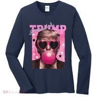 Donald Trump B.U.B.Bl.E G.U.M P.I.N.K. Sunglasses Women's Long Sleeve Shirt thumb 0