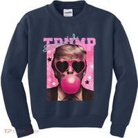 Donald Trump B.U.B.Bl.E G.U.M P.I.N.K. Sunglasses Kids Sweatshirt thumb 0