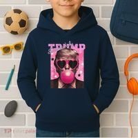 Donald Trump B.U.B.Bl.E G.U.M P.I.N.K. Sunglasses Kids Hoodie thumb 2