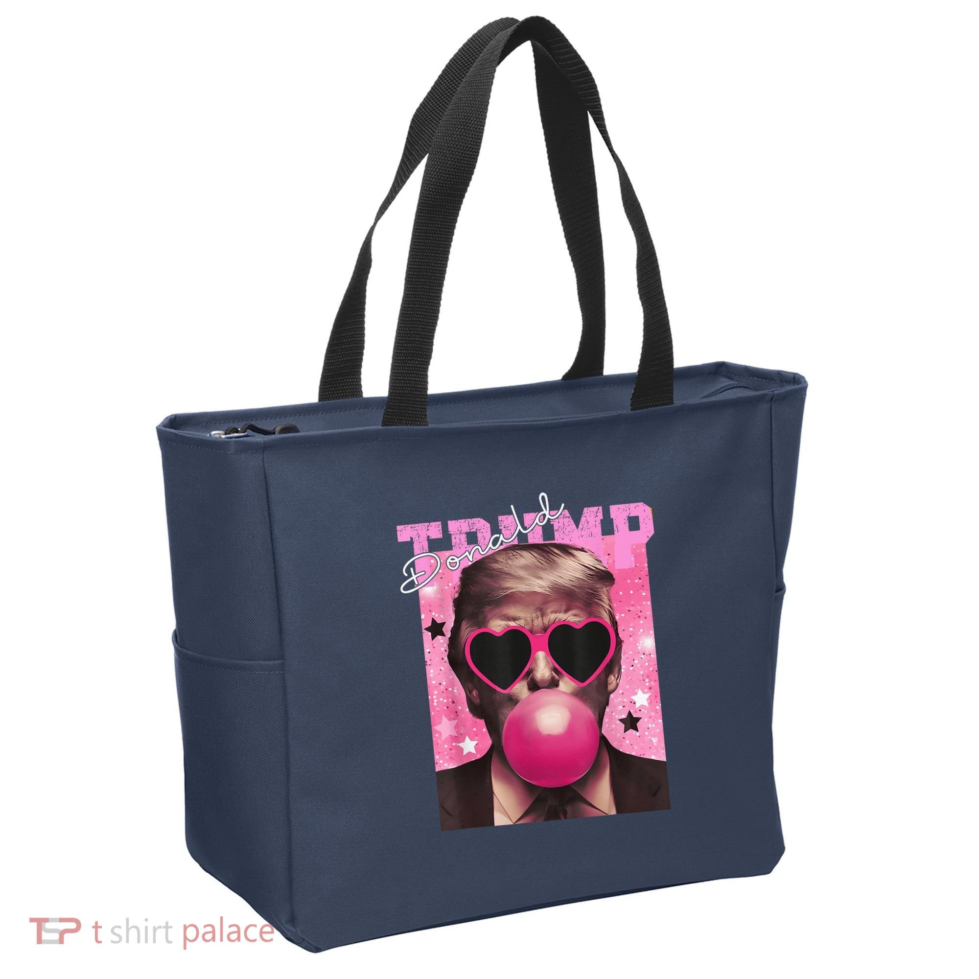 Donald Trump B.U.B.Bl.E G.U.M P.I.N.K. Sunglasses Tote Bag