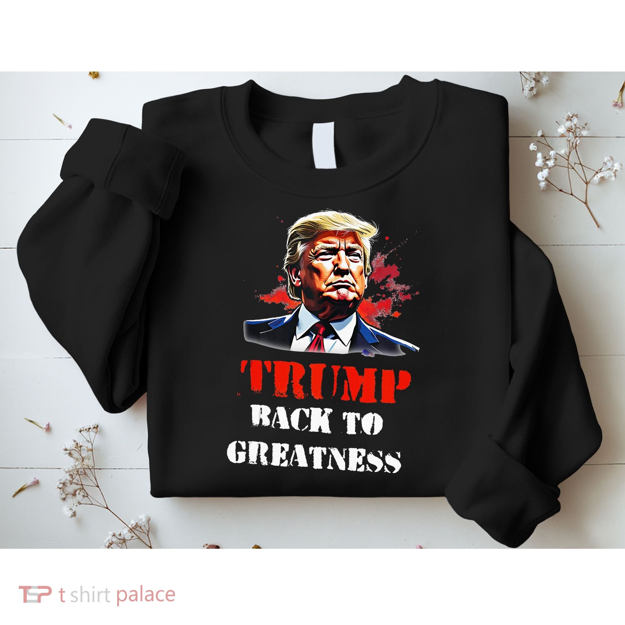 Donald Trump Back To Greatness President Trump 2024 Sweatshirt