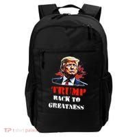 Donald Trump Back To Greatness President Trump 2024 Backpack thumb 0