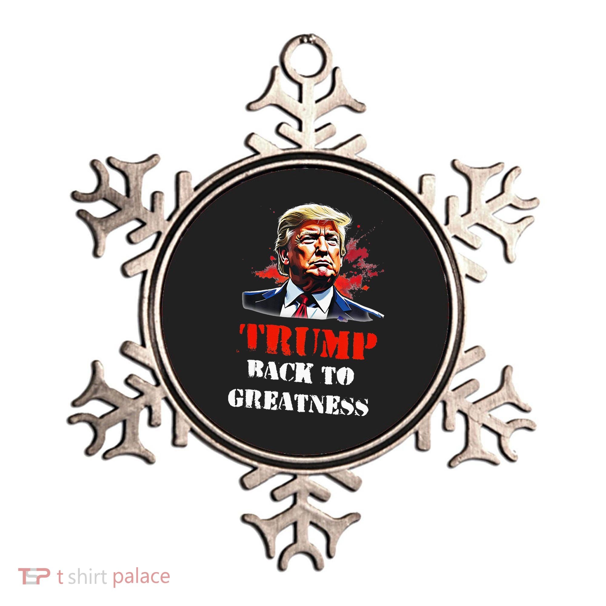 Donald Trump Back To Greatness President Trump 2024 Ornament