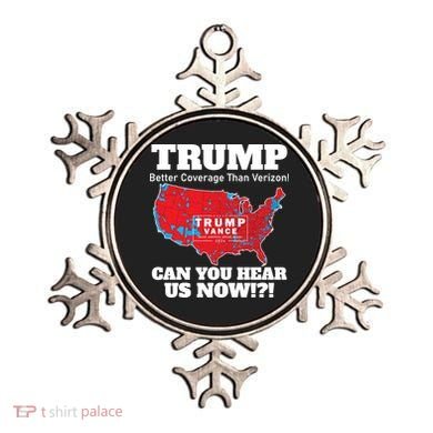 Donald Trump Better Coverage Can You Hear Us Now Electoral Map 2024 Ornament