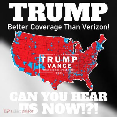 Donald Trump Better Coverage Can You Hear Us Now Electoral Map 2024 Toddler Fine Jersey T-Shirt