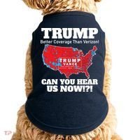 Donald Trump Better Coverage Can You Hear Us Now Electoral Map 2024 Doggie Tank thumb 0