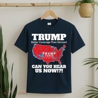 Donald Trump Better Coverage Can You Hear Us Now Electoral Map 2024 T-Shirt thumb 2
